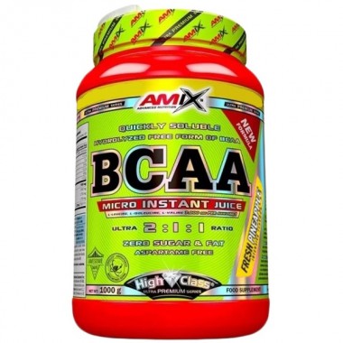 Аминокислота BCAA для спорта Amix Nutrition BCAA Micro Instant Juice 1000 g /100 servings/ Pineapple