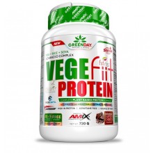 Протеин Amix Nutrition GreenDay Vege-Fiit Protein 720 g /24 servings/ Double Chocolate
