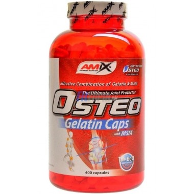 Хондропротектор (для спорта) Amix Nutrition OsteoGelatine + MSM 400 Caps