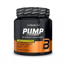 Комплекс до тренировки BioTechUSA Pump Caffeine free 330 g /30 servings/ Ice Tea Lemon Комплекс до тренировки BioTechUSA Pump Caffeine free 330 g /30 servings/ Ice Tea Lemon