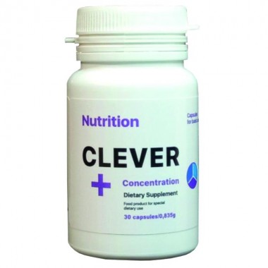 Аминокомплекс для спорта EntherMeal CLEVER + Concentration 30 Caps Аминокомплекс для спорта EntherMeal CLEVER + Concentration 30 Caps