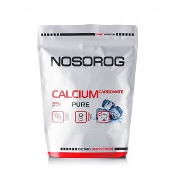 Микроэлемент Кальций для спорта Nosorog Nutrition Calcium Carbonate 200 g /66 servings/ Pure Микроэлемент Кальций для спорта Nosorog Nutrition Calcium Carbonate 200 g /66 servings/ Pure