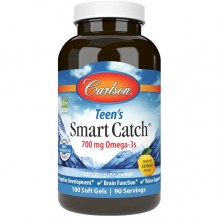 Омега 3 Carlson Labs Teens Smart Catch 180 Soft Gels Омега 3 Carlson Labs Teens Smart Catch 180 Soft Gels