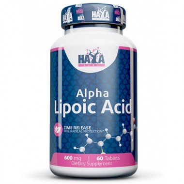 Альфа-липоевая кислота Haya Labs Alpha Lipoic Acid Time Release 600 mg 60 Tabs