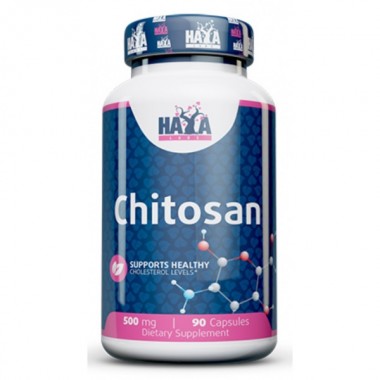 Хитозан Haya Labs Chitosan 500 mg 90 Caps Хитозан Haya Labs Chitosan 500 mg 90 Caps