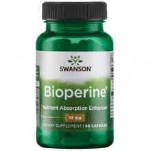 Комплекс для пищеварения Swanson BioPerine 10 mg 60 Caps