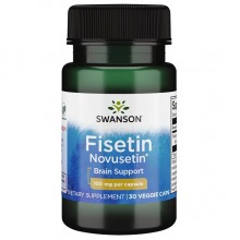 Комплекс для профилактики работы головного мозга Swanson Fisetin Novusetin 100 mg 30 Caps Комплекс для профилактики работы головного мозга Swanson Fisetin Novusetin 100 mg 30 Caps