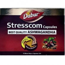 Комплекс для профилактики нервной системы Dabur Stresscom 120 Caps Комплекс для профилактики нервной системы Dabur Stresscom 120 Caps