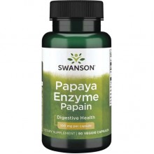 Комплекс для пищеварения Swanson Papaya Enzyme Papain 100 mg 90 Veg Caps Комплекс для пищеварения Swanson Papaya Enzyme Papain 100 mg 90 Veg Caps