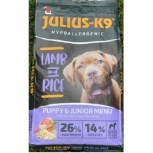 Julius K-9 Ягненок и Рис для щенков Puppy&Junior Гипоаллергенный. (12кг) Julius K-9 Ягненок и Рис для щенков Puppy&Junior Гипоаллергенный. (12кг)