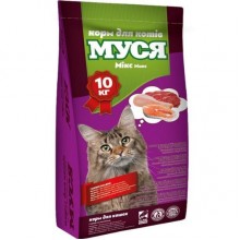 МУСЯ Корм для кошек МИКС , 10 кг.