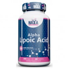 Альфа-липоевая кислота Haya Labs Alpha Lipoic Acid Time Release 300 mg 60 Tabs