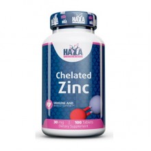Микроэлемент Цинк Haya Labs Zinc Bisglycinate 30 mg 100 Tabs
