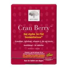Урологический препарат New Nordic Cranberry 30 Tabs