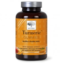 Куркума New Nordic Turmeric 60 Gummies Mango Orange