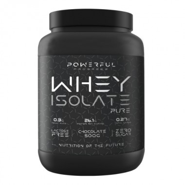 Протеин Powerful Progress Whey Isolate 500 g /16 servings/ Chocolate