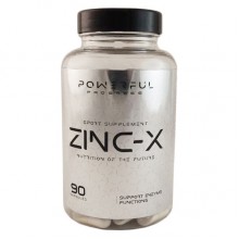 Микроэлемент Цинк для спорта Powerful Progress Zinc 30 mg 90 Caps