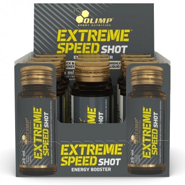 Комплекс до тренировки Olimp Nutrition Extreme Speed Shot СТЕКЛО БЛОК 9 х 25 ml