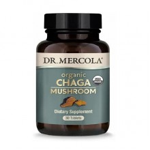 Грибной комплекс Dr. Mercola Organic Chaga Mushroom 30 Tabs