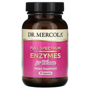 Пробиотик Dr. Mercola Full Spectrum Enzymes for Women 90 Caps