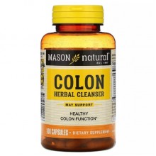 Улучшение работы кишечника Mason Natural Colon Herbal Cleanser 100 Caps Улучшение работы кишечника Mason Natural Colon Herbal Cleanser 100 Caps