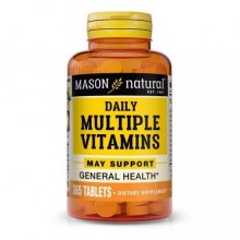 Витаминно-минеральный комплекс Mason Natural Daily Multiple Vitamins 365 Tabs Витаминно-минеральный комплекс Mason Natural Daily Multiple Vitamins 365 Tabs
