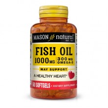 Омега 3 Mason Natural Fish Oil 1000 mg Omega 300 mg 60 Caps Омега 3 Mason Natural Fish Oil 1000 mg Omega 300 mg 60 Caps