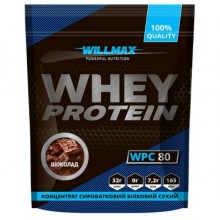 Протеин Willmax Whey Protein 80 920 g /23 servings/ Chocolate Протеин Willmax Whey Protein 80 920 g /23 servings/ Chocolate