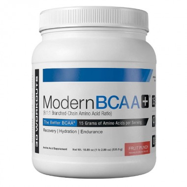 Аминокислота BCAA для спорта Modern Sports Nutrition BCAA+ 535 g /30 servings/ Fruit Punch