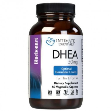 ДГЭА Bluebonnet Nutrition Intimate Essentials DHEA 50 mg 60 Veg Caps