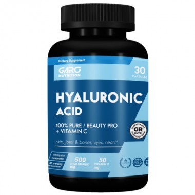 Хондропротектор (для спорта) GARO Nutrition Hyaluronic Acid 500 mg 30 Caps