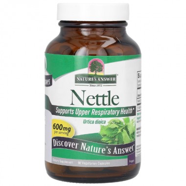 Комплекс для здоровья предстательной железы Nature's Answer Nettle 600 mg 90 Veg Caps