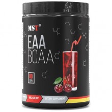 Аминокомплекс для спорта MST Nutrition BCAA EAA Zero 1040 g /80 servings/ Cherry Аминокомплекс для спорта MST Nutrition BCAA EAA Zero 1040 g /80 servings/ Cherry