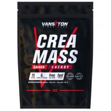 Гейнер Vansiton Crea Mass 900 g /15 servings/ Cherry