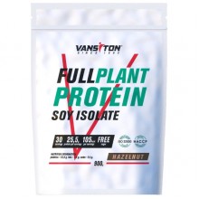 Протеин Vansiton Full Plant Protein Soy Isolate 900 g /30 servings/ Hazelnut