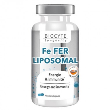 Микроэлемент Железо Biocyte Fe Fer Liposomal 30 Caps