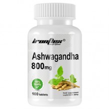 Натуральная добавка для спорта IronFlex Ashwagandha 800 mg 100 Tabs Натуральная добавка для спорта IronFlex Ashwagandha 800 mg 100 Tabs