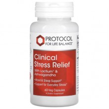 Комплекс для профилактики нервной системы Protocol for Life Balance Clinical Stress Relief 60 Veg Caps