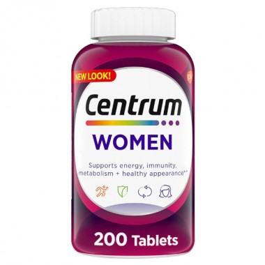 Витаминно-минеральный комплекс для женщин Centrum Multivitamin&Mineral for Women 200 Tabs