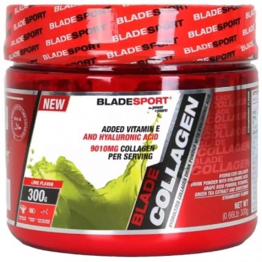 Хондропротектор (для спорта) Blade Sport Collagen 300 g /30 servings/ Lime