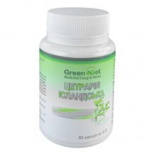 Комплекс для профилактики дыхательной системы GreenSet Цетрария Исландская 60 капсул Комплекс для профилактики дыхательной системы GreenSet Цетрария Исландская 60 капсул