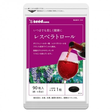 Ресвератрол Seedcoms Resveratrol 90 Tabs