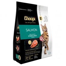 CHOUPI сухой корм для стерилизованных кошек всех пород 3,2 кг, Лосось