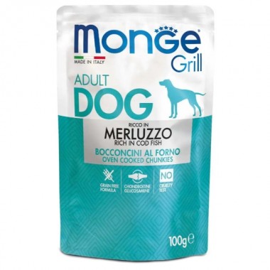  Monge Dog Wet GRILL треска 0,1 Кг