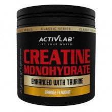 Креатин моногидрат Activlab Classic Series Creatine Monohydrate Enhanced With Taurine 300 g /50 servings/ Orange