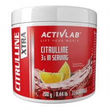 Цитруллин для спорта Activlab Citrulline Xtra 200 g /33 servings/ Lemon Цитруллин для спорта Activlab Citrulline Xtra 200 g /33 servings/ Lemon