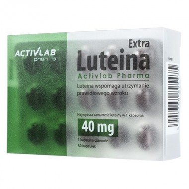 Лютеин Activlab Luteina 40 mg 30 Caps