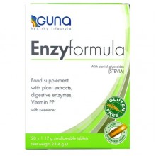 Пищеварительные ферменты Guna Enzyformula 20 Tabs