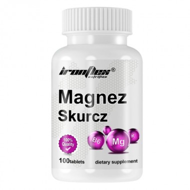 Микроэлемент Магний для спорта IronFlex Magnez Skurcz 100 Tabs