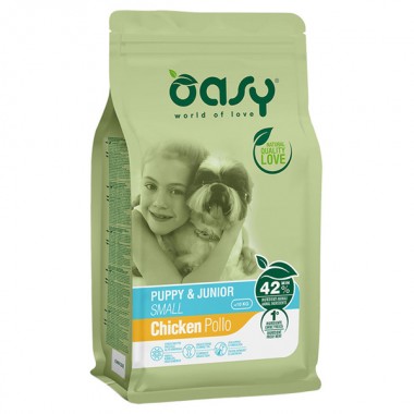  OASY LIFESTAGE Puppy & Junior Small  1 кг